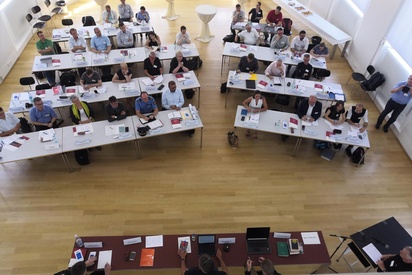 29. Kolloquium zur Polizeigeschichte Trier: Blick ins Plenum &copy; Thomas Grotum / Lena Haase, Universit&auml;t Trier